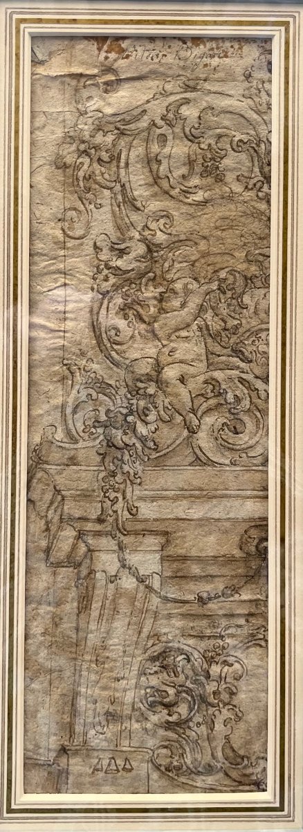Architectural Stucco Design - Vittorio Maria Bigari (1692-1776)