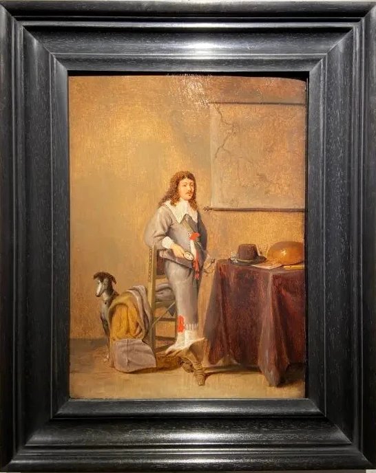 Soldat dans un intérieur – Pieter Symonsz Potter (1600-1652)-photo-2