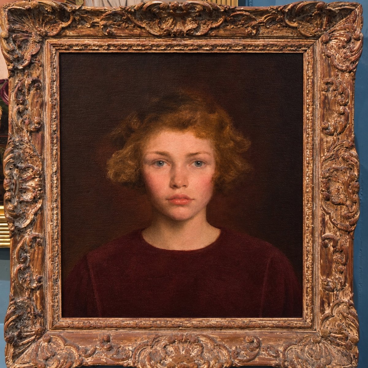 Portrait de Mary Elizabeth Hall – Gerald Festus Kelly (1879-1972)-photo-2