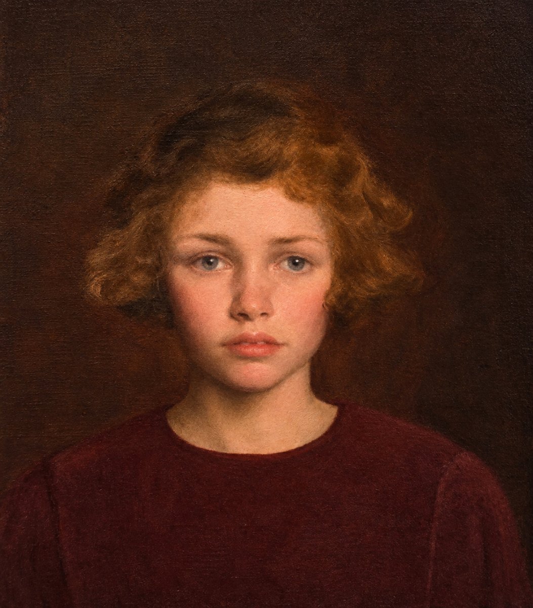 Portrait de Mary Elizabeth Hall – Gerald Festus Kelly (1879-1972)