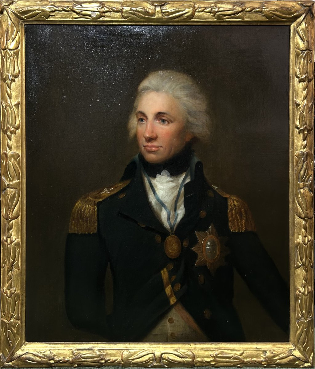 Portrait d’Horatio Nelson, en uniforme de contre-amiral – Lemuel Francis Abbott (1760-1803)-photo-2