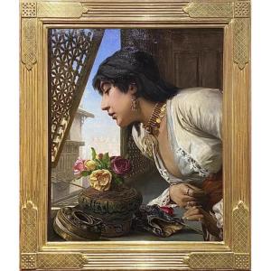 La Distraction – Walter Charles Horsley (1855-1934)