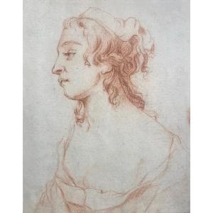 Portrait Of A Young Woman - After Sir Peter Lely (17th Century)