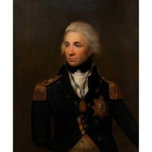 Portrait d’Horatio Nelson, en uniforme de contre-amiral – Lemuel Francis Abbott (1760-1803)
