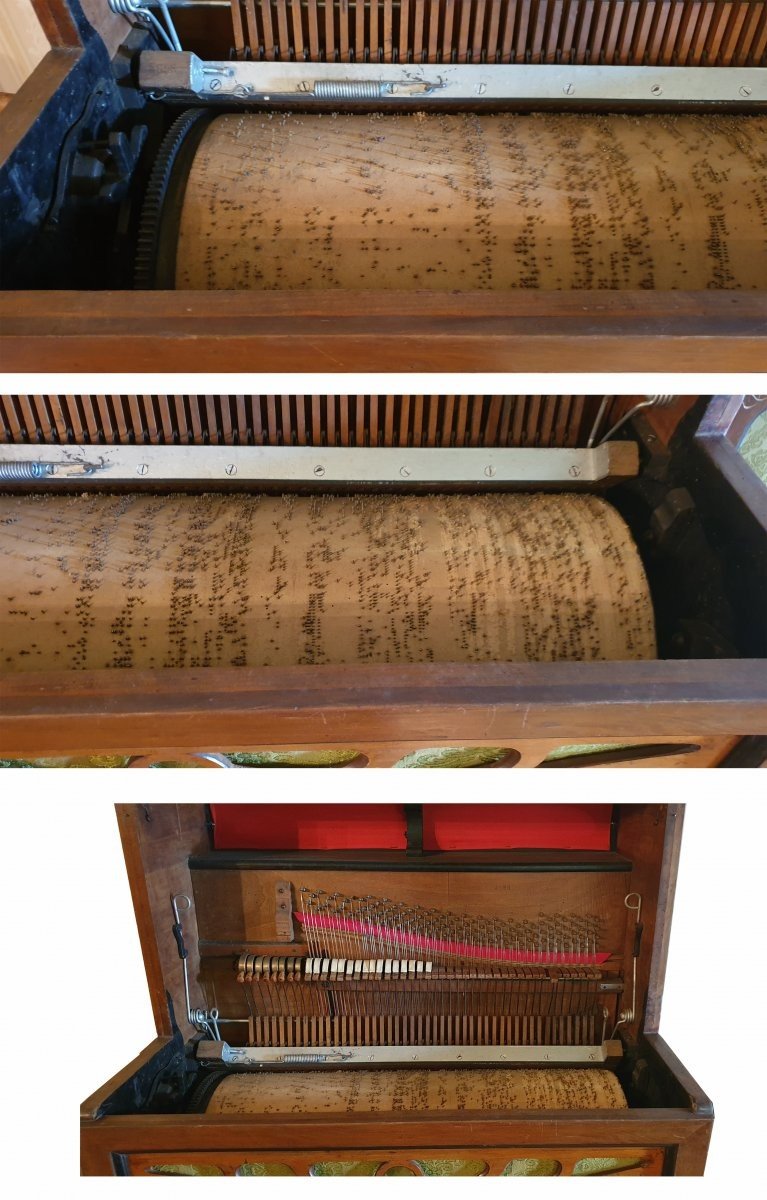 "piano Mécanique Dit Bastringue Instrument De Bistrot Vers 1910"-photo-4