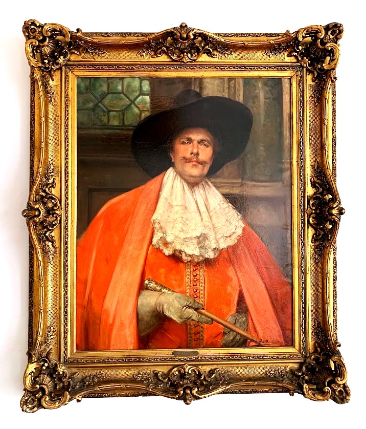 Portrait " le cavalier rouge " de Alex De Andreis " -photo-2