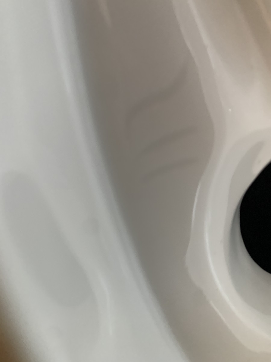 Encrier plumier en porcelaine de Paris polychrome-photo-4