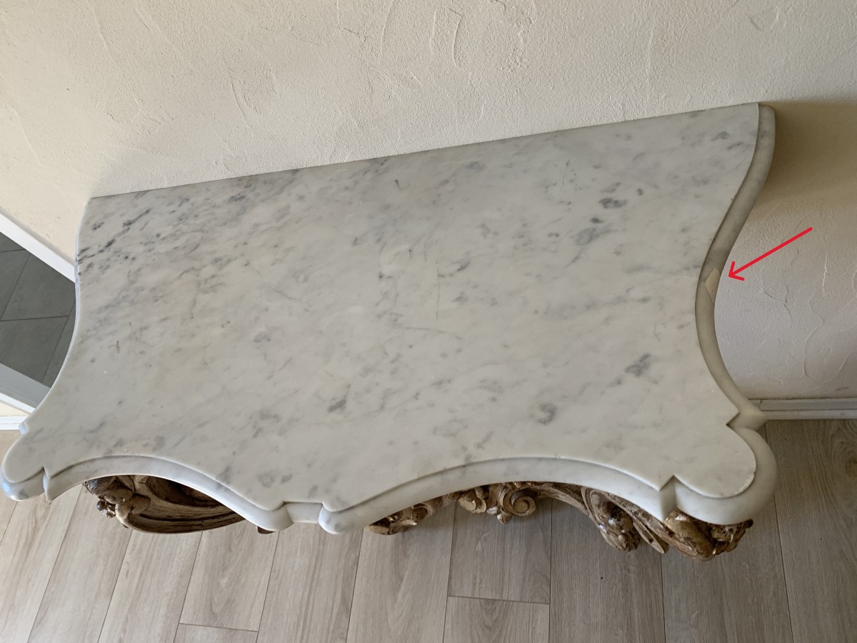 Louis XV Transition Curved Console-photo-1