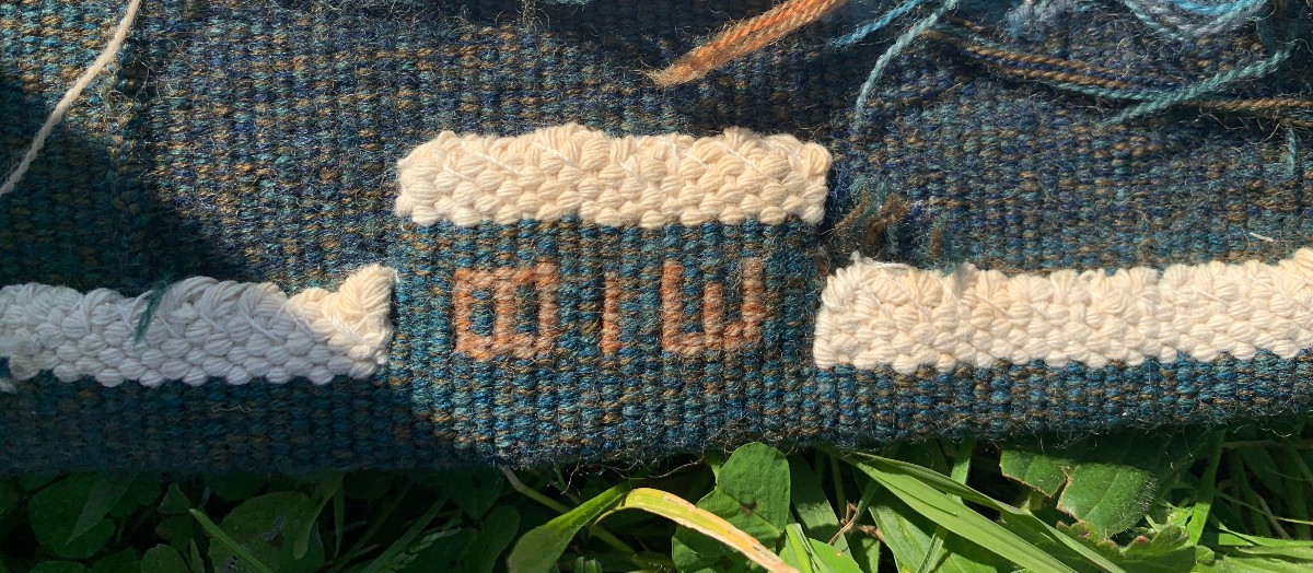 Tapisserie d'Aubusson "mille fleurs " de Georges Delbast-photo-1