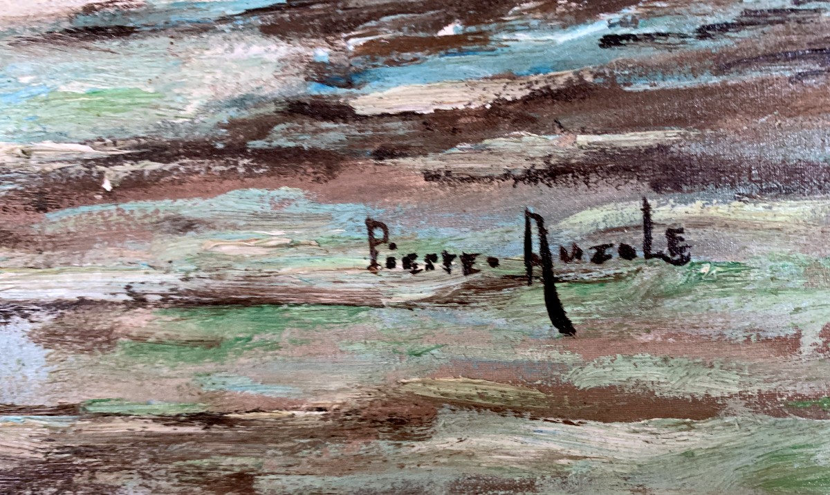 Pierre Auzole, Orientalist Panoramic Painting-photo-4