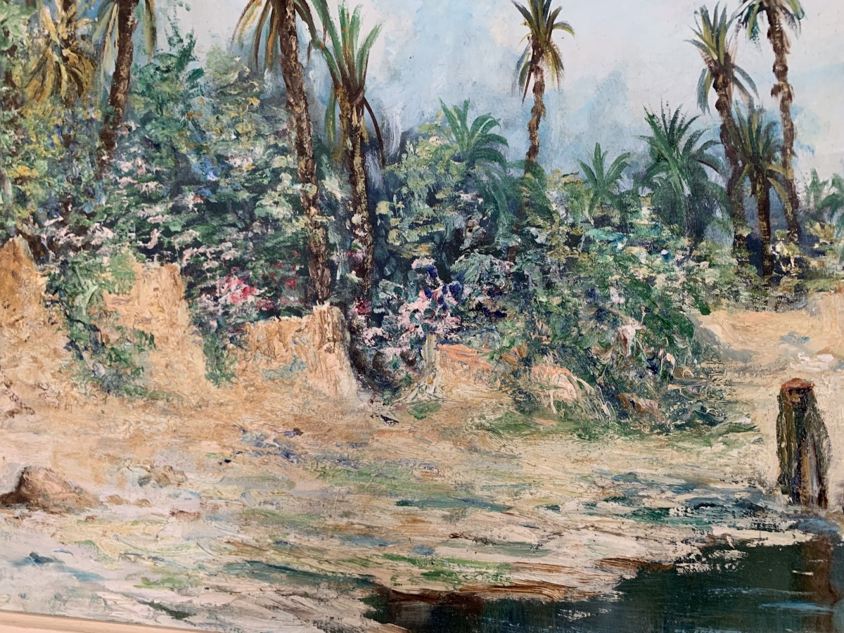 Pierre Auzole, Orientalist Panoramic Painting-photo-5