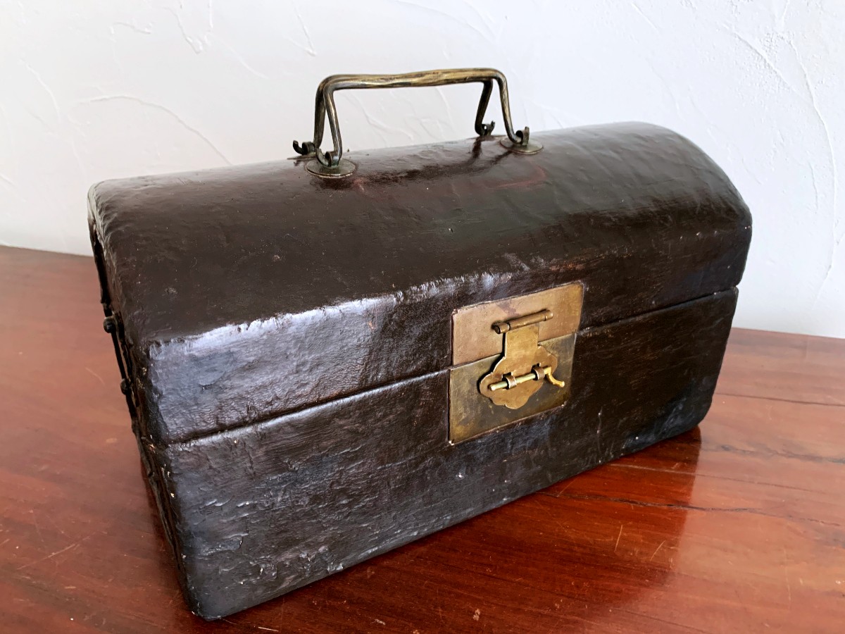 Leather And Wood Box China
