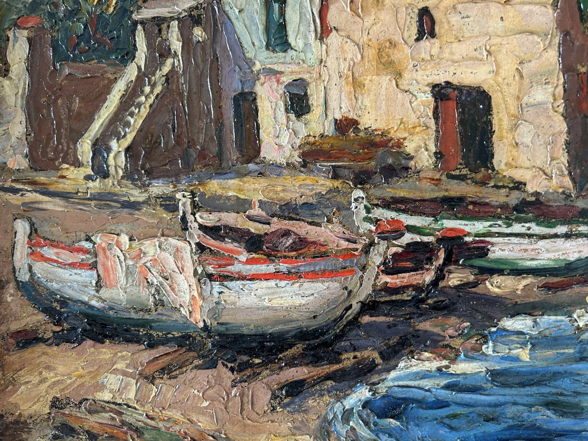 Oil Painting By Charles Mangin -photo-2