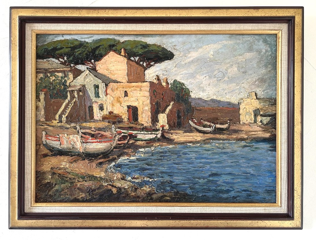 Oil Painting By Charles Mangin -photo-4