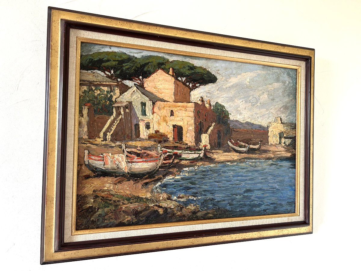 Oil Painting By Charles Mangin -photo-3