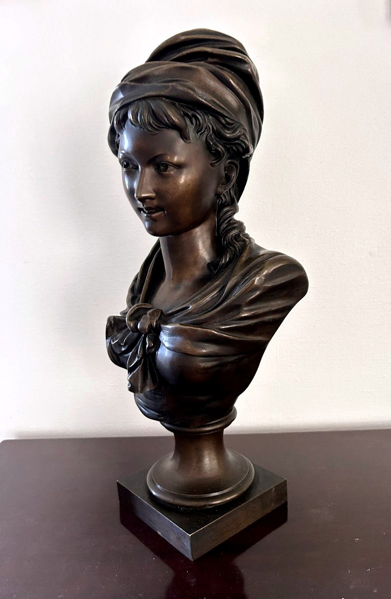 Bronze Bust Of A -photo-2