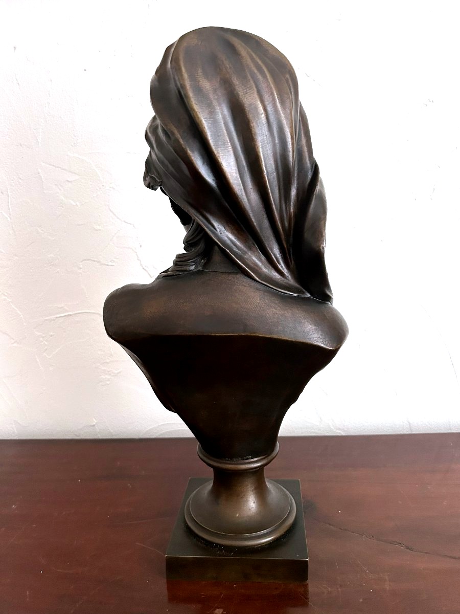 Bronze Bust Of A -photo-4