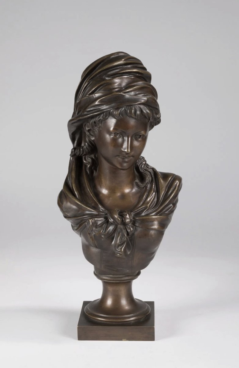Bronze Bust Of A 