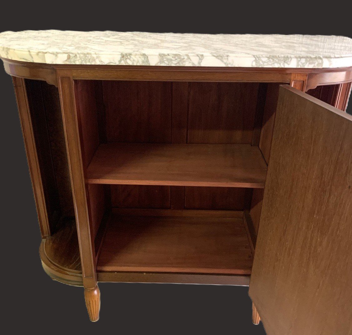  Console  Art Déco Marqueterie Bois Nacre-photo-2