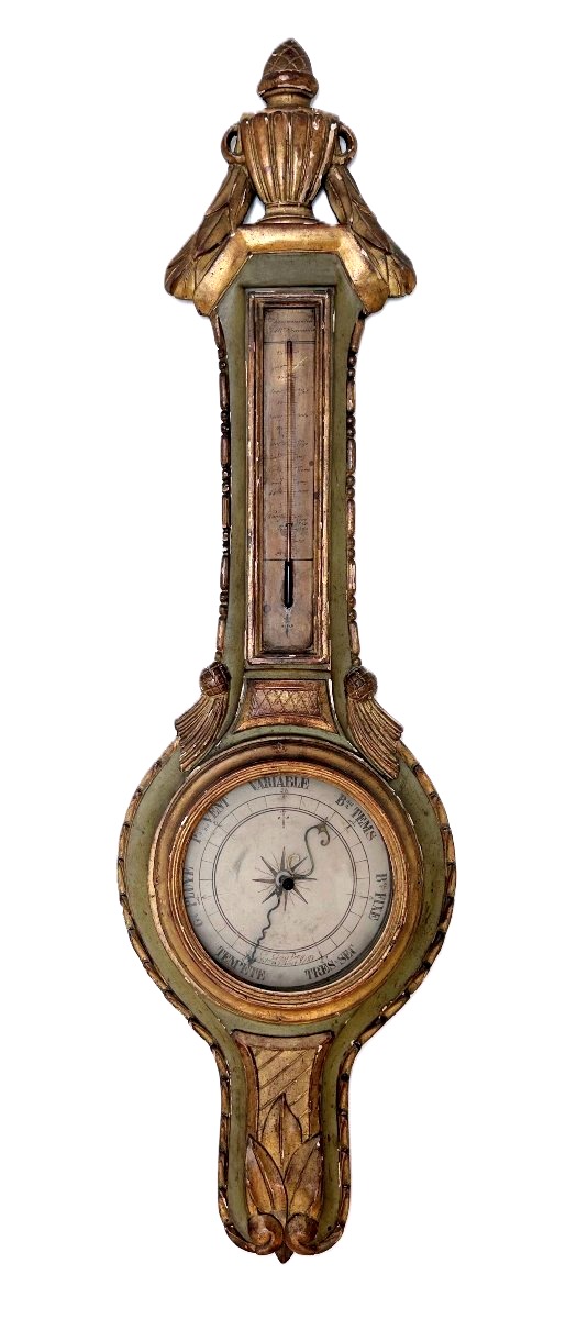 18th-century Barometer-thermometer
