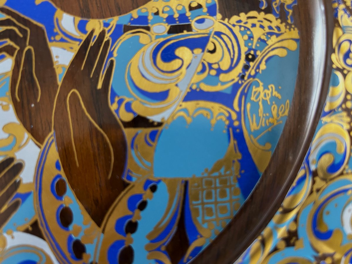 Rosenthal Christmas Plate By Bjorn Wiibland-photo-3