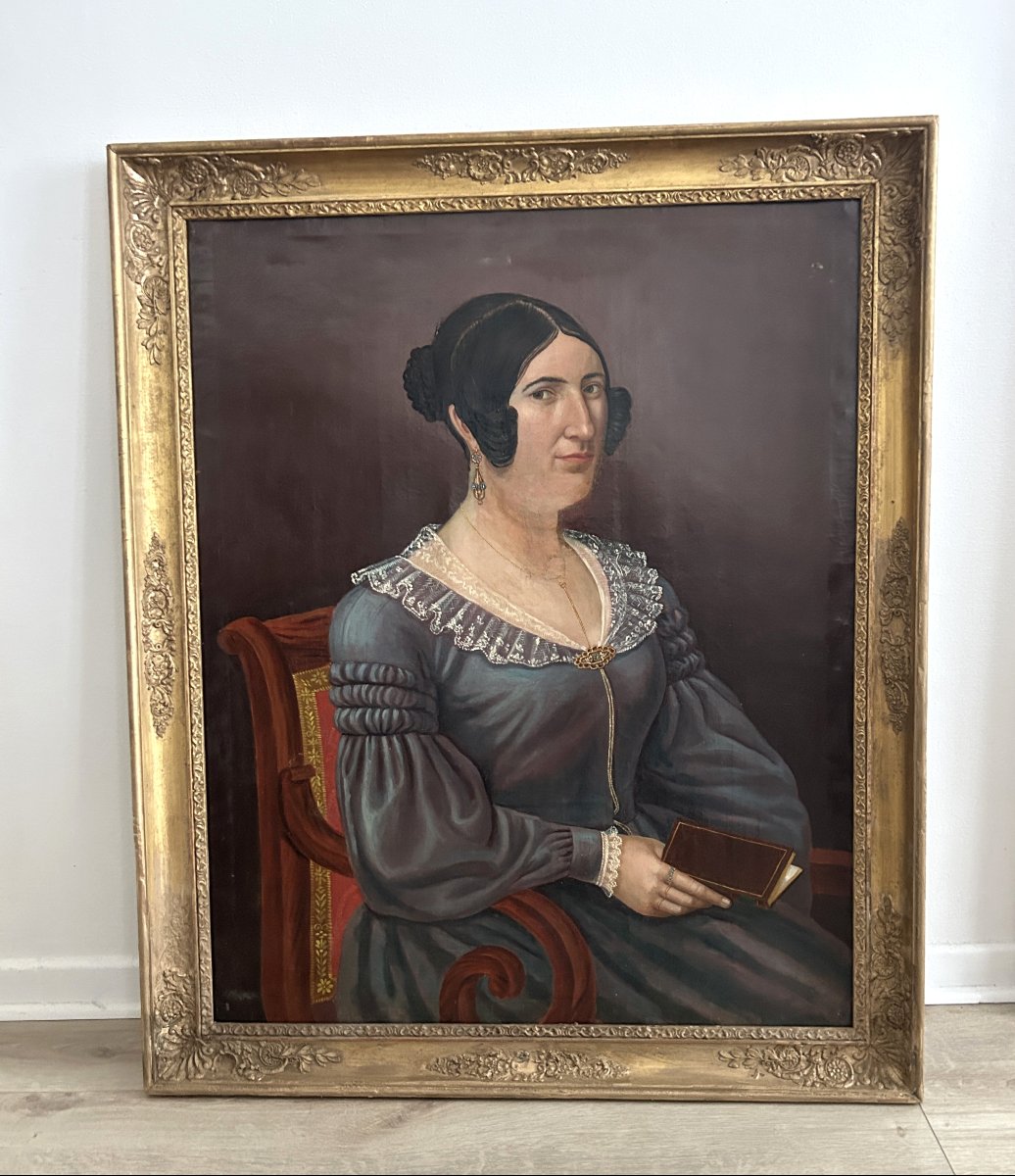 Portrait Of A Woman From The Restoration Period-photo-2