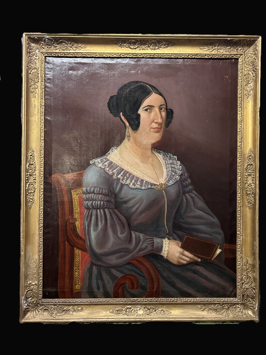 Portrait Of A Woman From The Restoration Period-photo-1