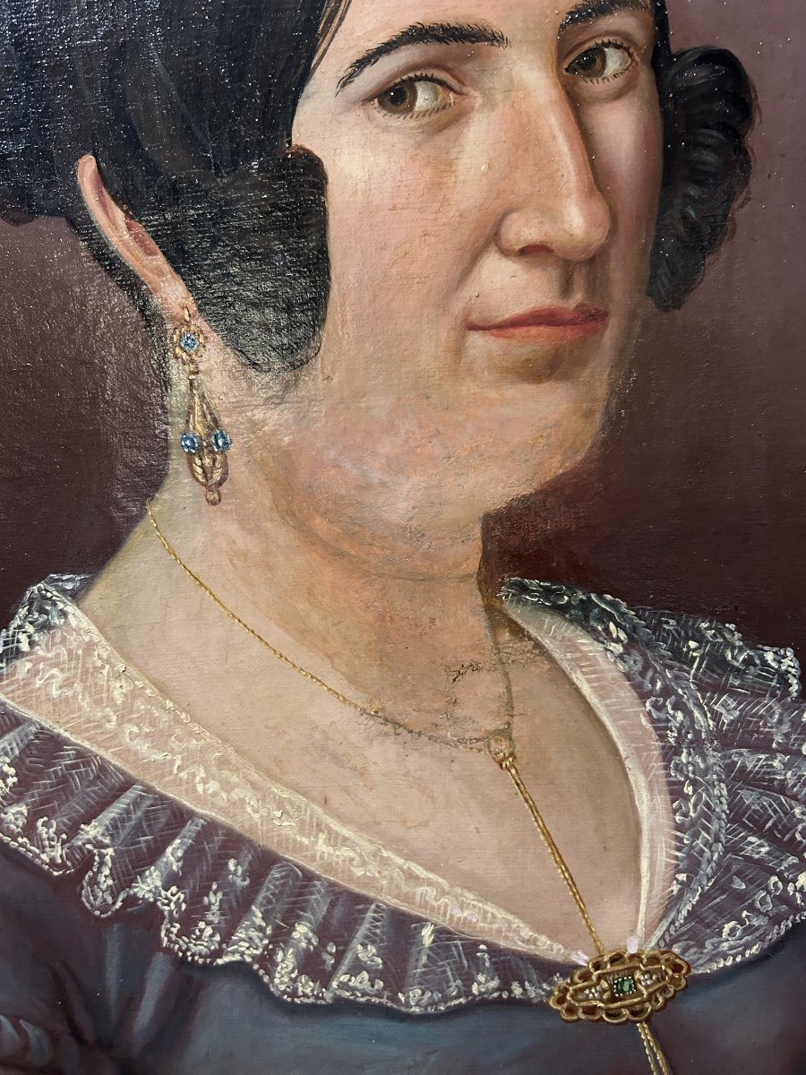 Portrait Of A Woman From The Restoration Period-photo-3