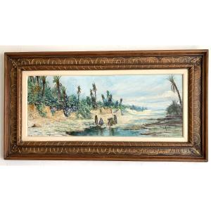 Pierre Auzole, Orientalist Panoramic Painting