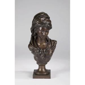 Bronze Bust Of A 