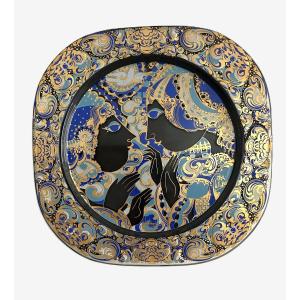 Rosenthal Christmas Plate By Bjorn Wiibland
