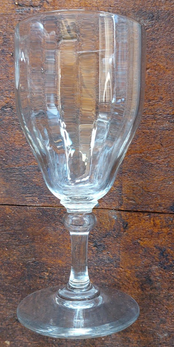 7 Verres à Pied XIXeme. Côtes Venitiennes-photo-2