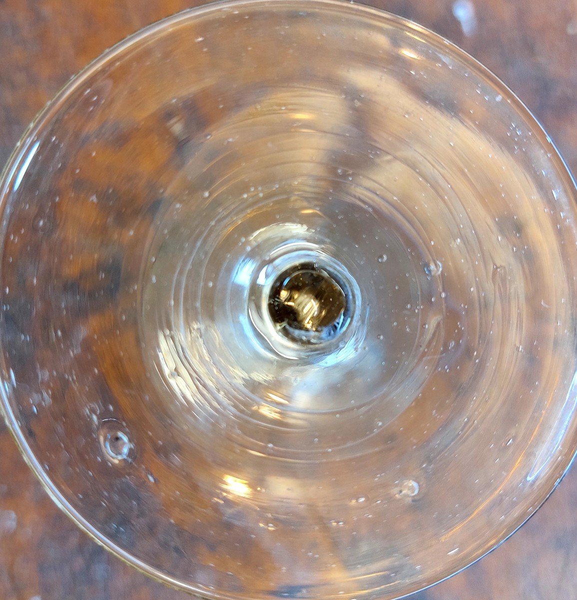 Small Glass "fougères" XVIIth-photo-3