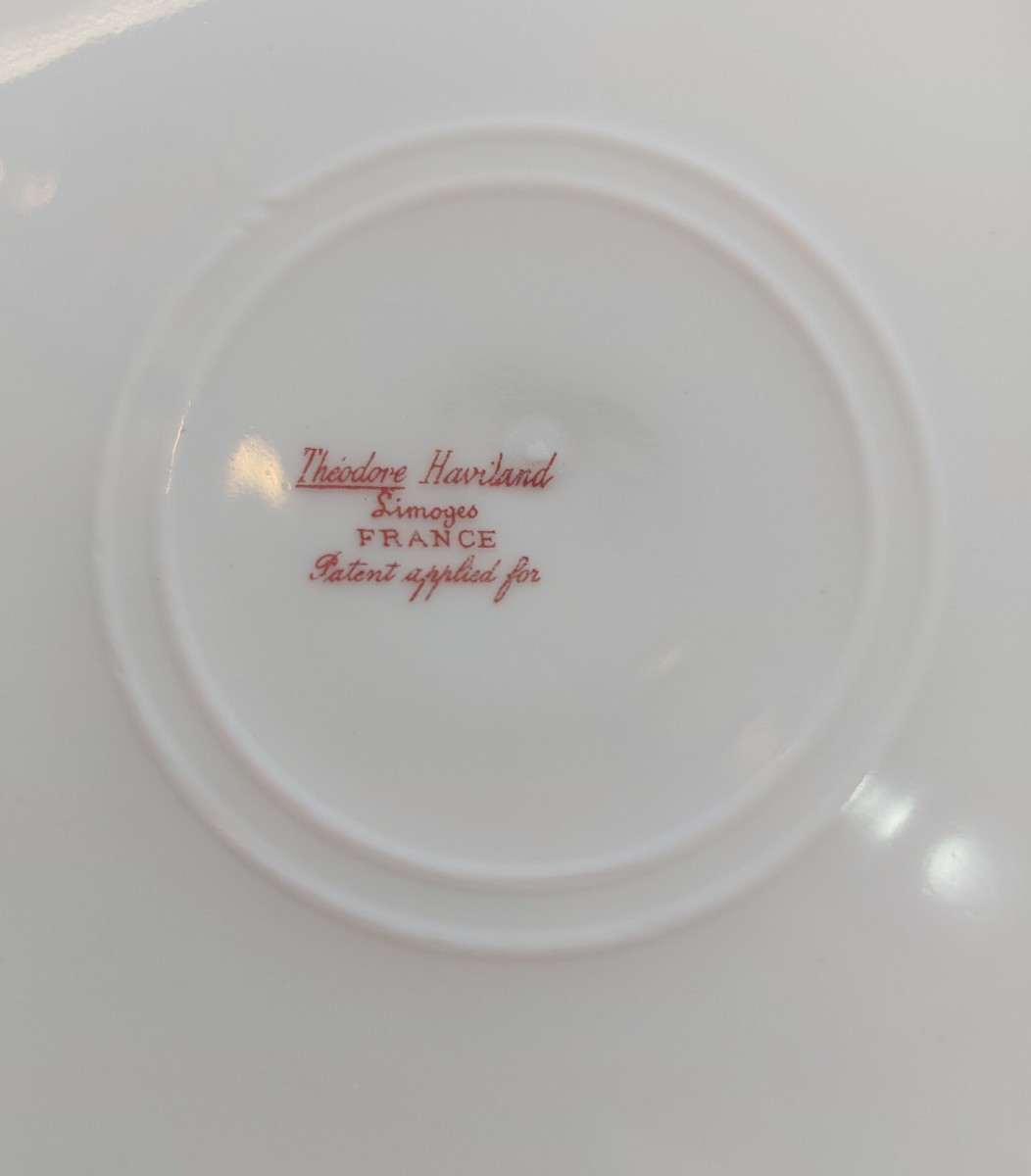 Theodore Haviland 6 Assiettes De Table-photo-2