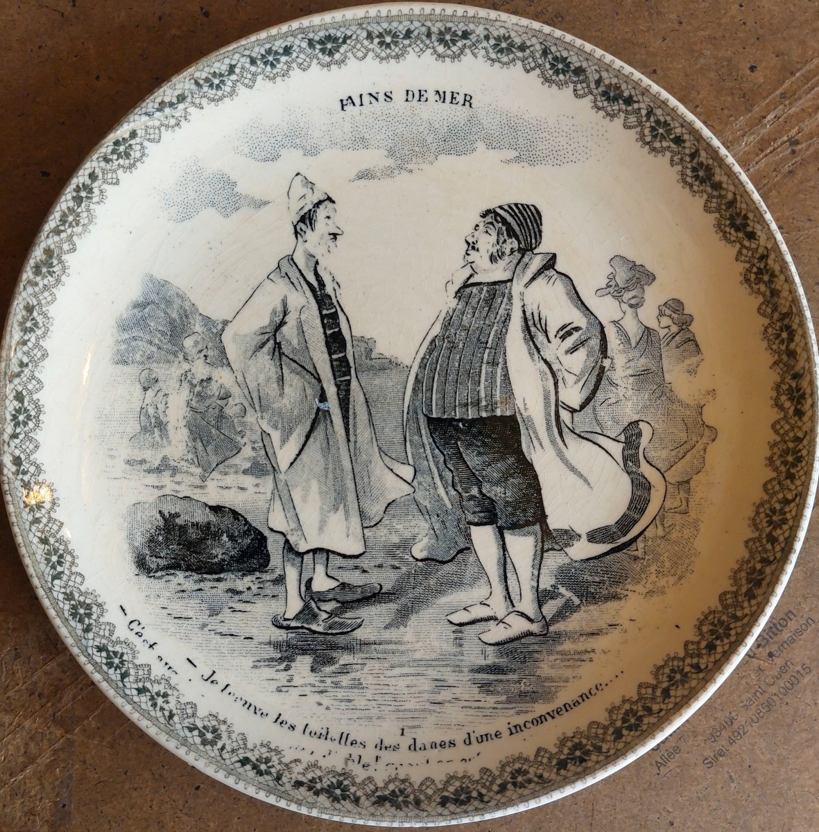 4 "iron Earth" Plates For Sea Bathing-photo-3