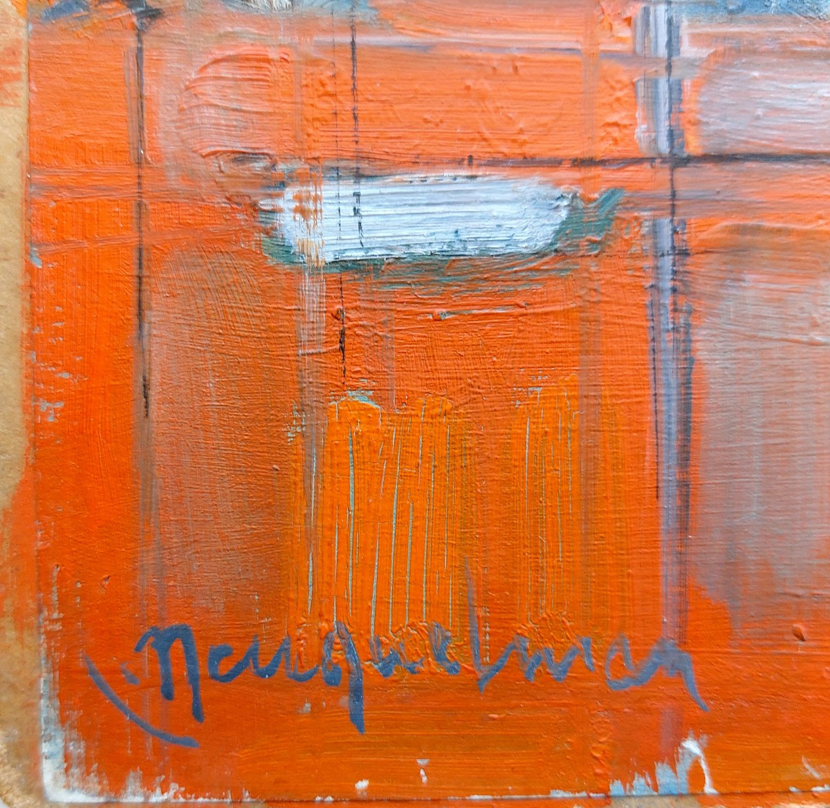Lucien Neuquelman    huile sur papier-photo-2