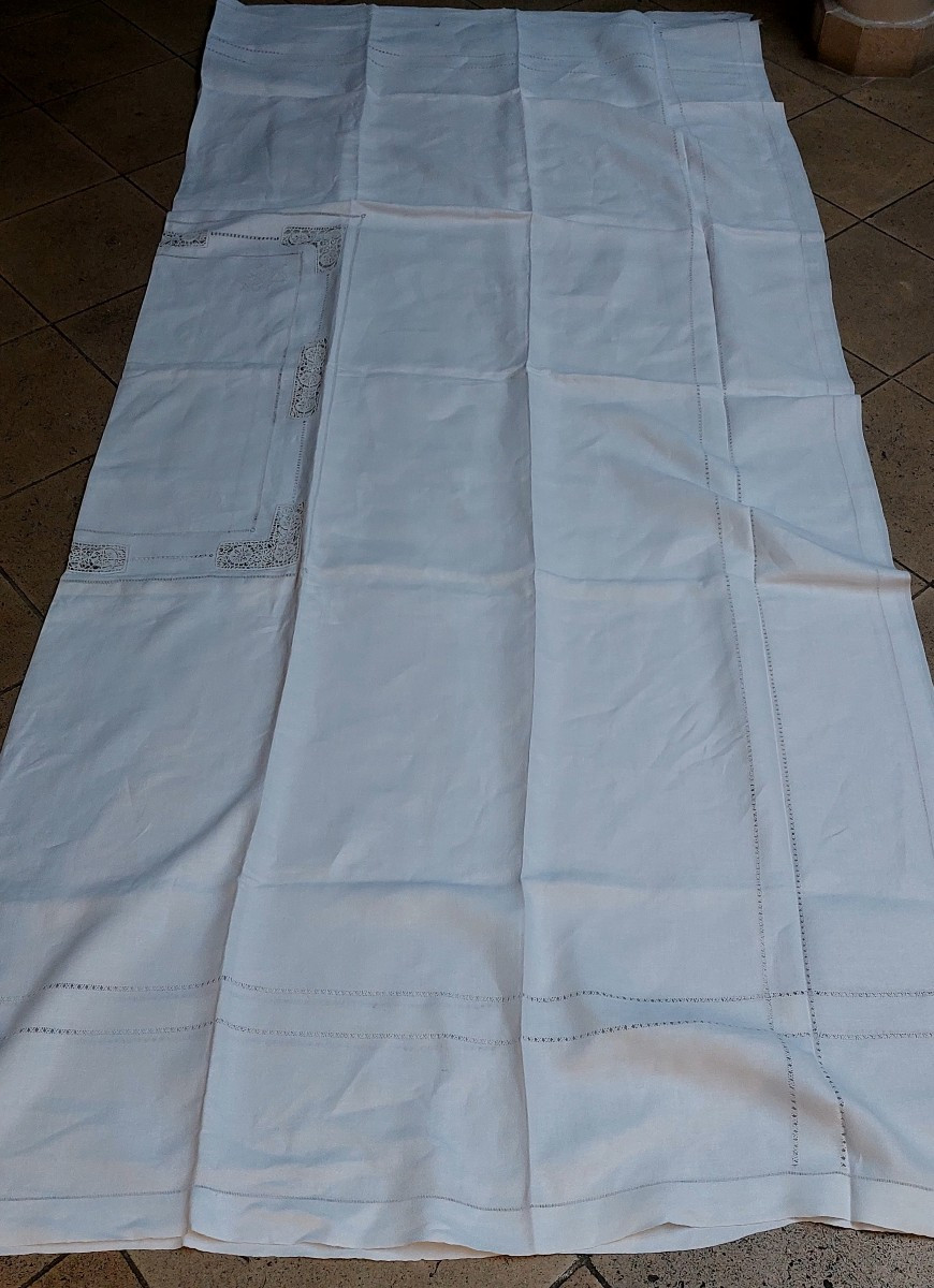 Grande nappe armoirée  280/220-photo-4