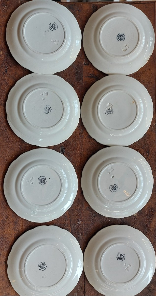 8 Plates "questioned Mr. Crakfort"-photo-2