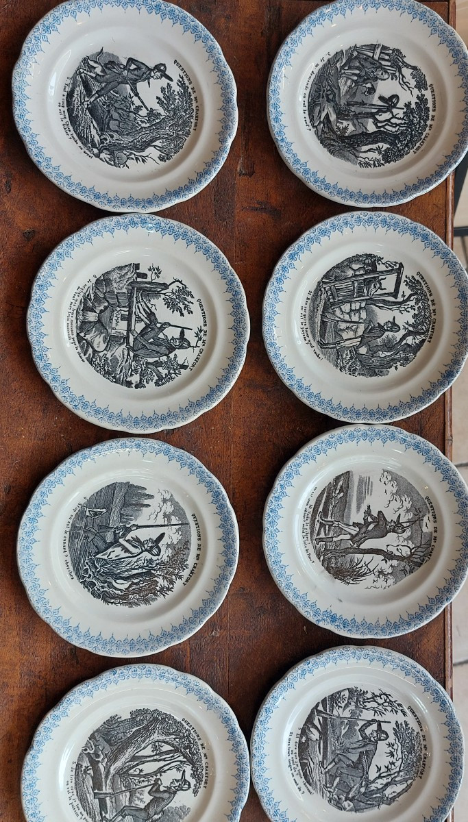 8 Plates "questioned Mr. Crakfort"