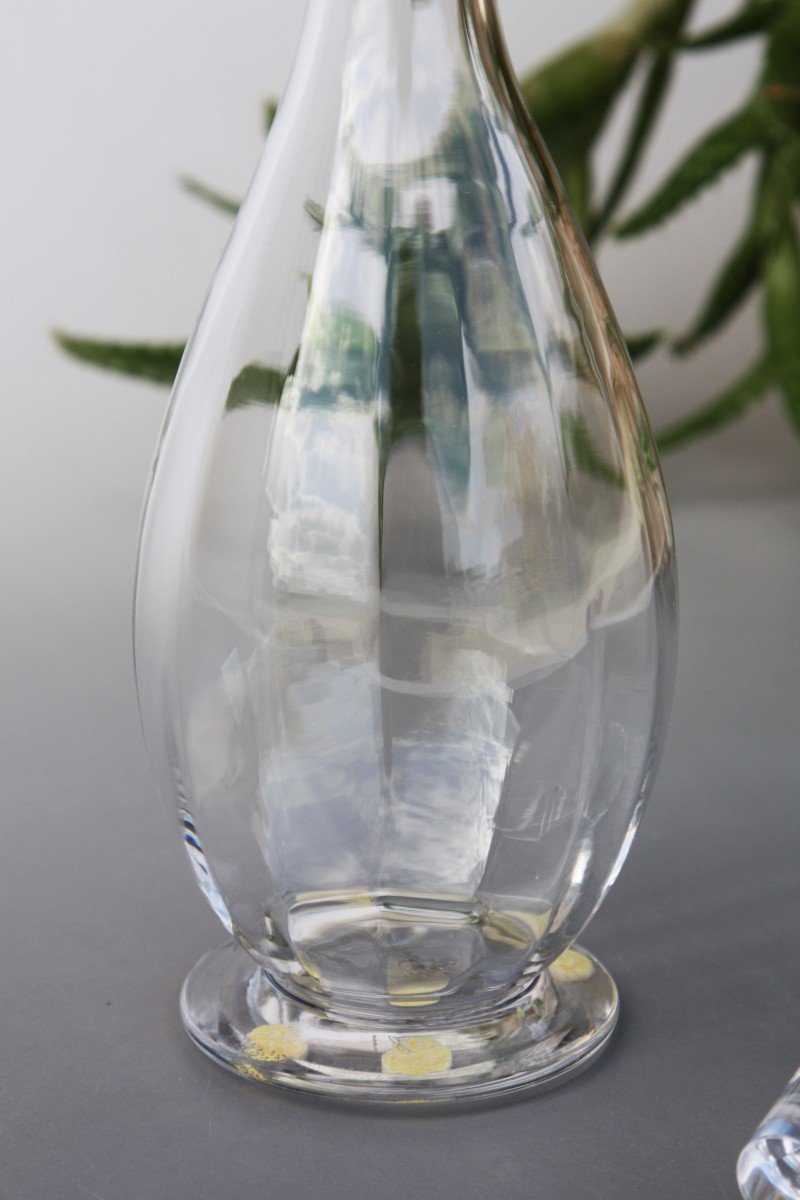 Carafe à Liqueur  En Cristal De Baccarat Modèle Aquarelle-photo-4