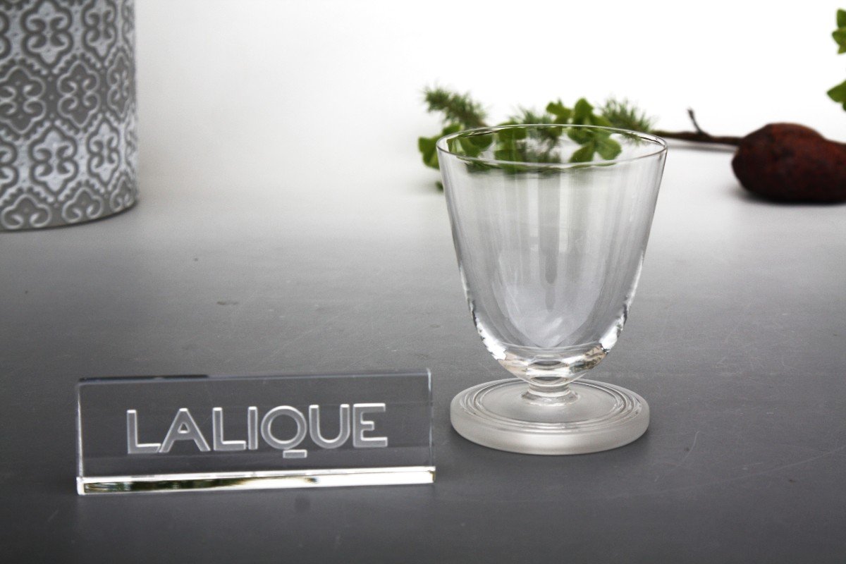 Lalique Wine Glass, Chablis Model