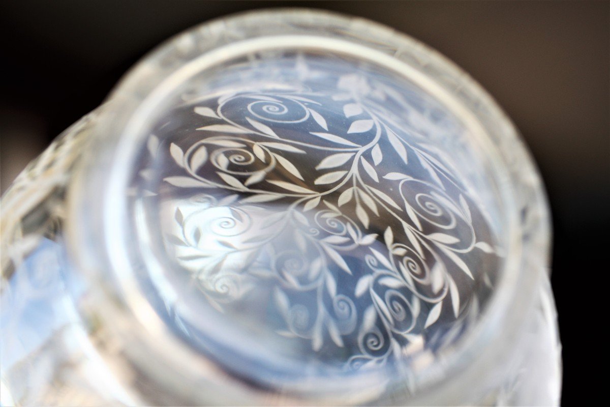 Wine Decanter In Baccarat Crystal, Model Golfe Juan-photo-4