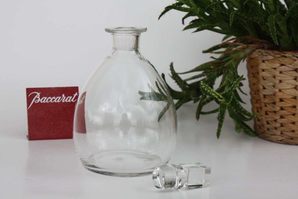 Baccarat Crystal Aperitif Carafe, La Croisette Model, Art Deco-photo-2