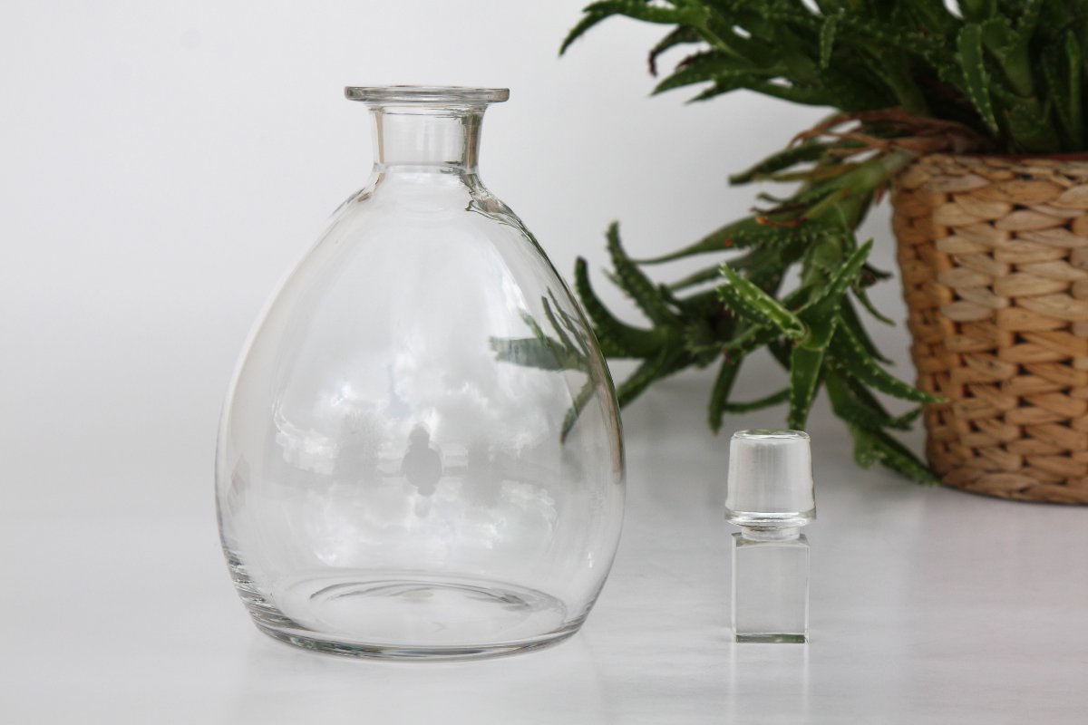 Baccarat Crystal Aperitif Carafe, La Croisette Model, Art Deco-photo-4