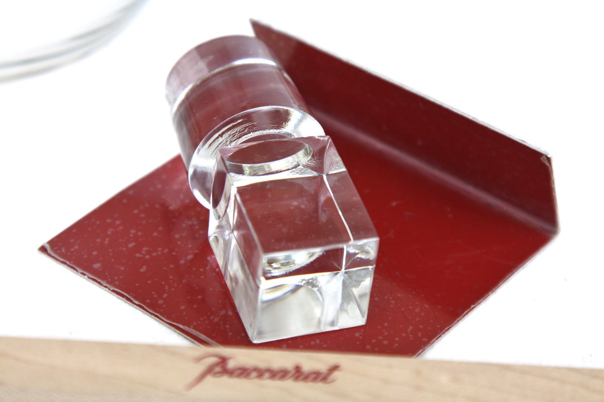 Baccarat Crystal Aperitif Carafe, La Croisette Model, Art Deco-photo-5