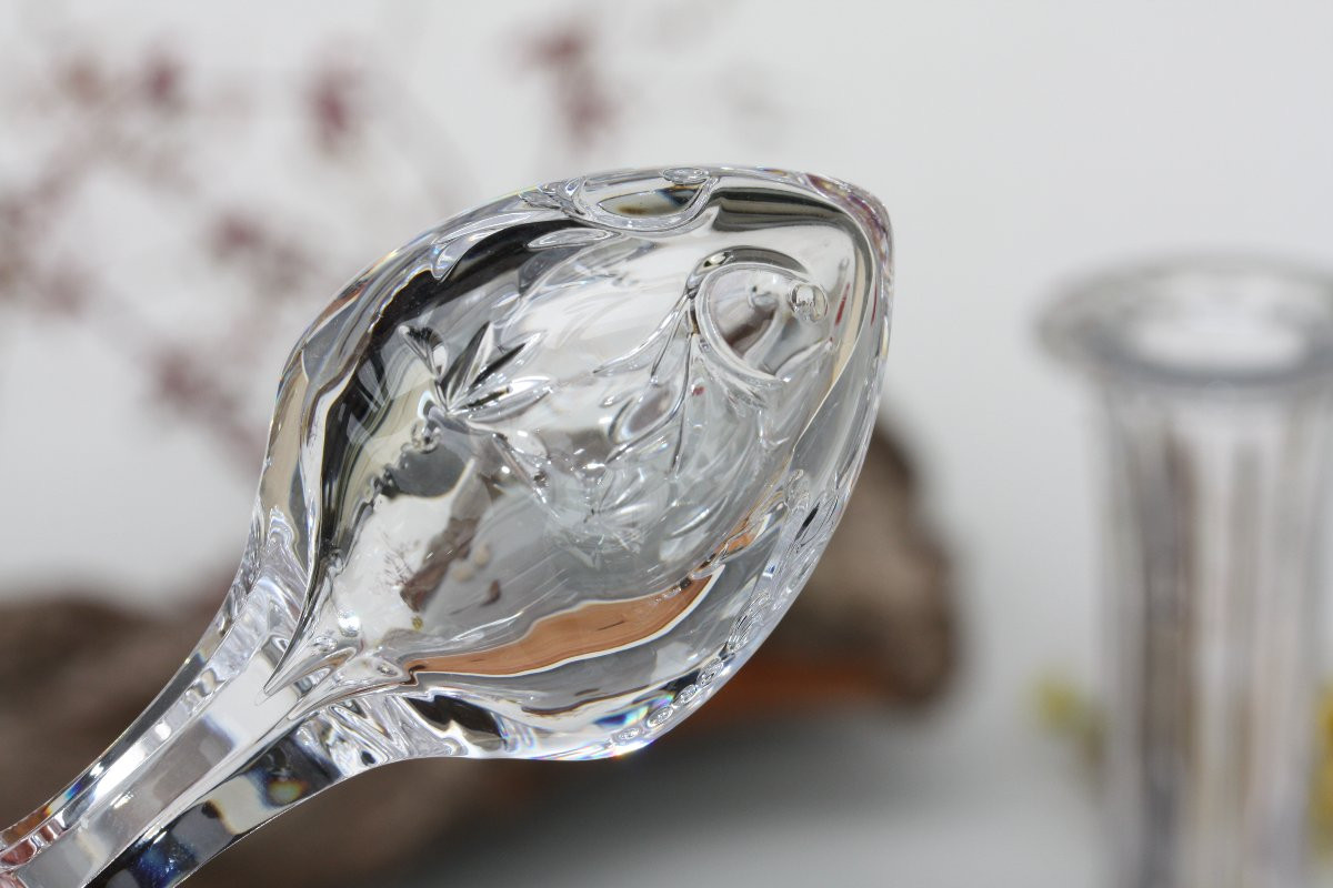 Carafe à vin en cristal de Baccarat, modèle Marennes-photo-2
