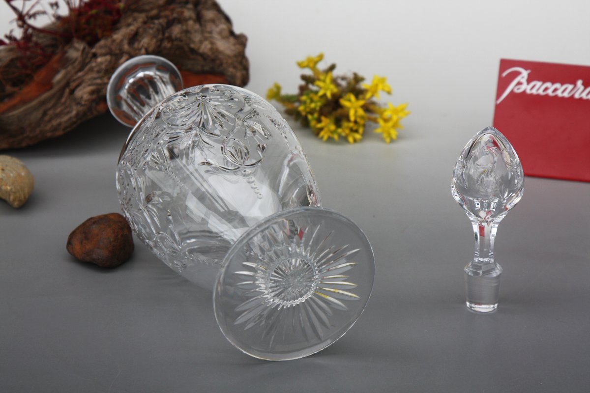 Carafe à vin en cristal de Baccarat, modèle Marennes-photo-7