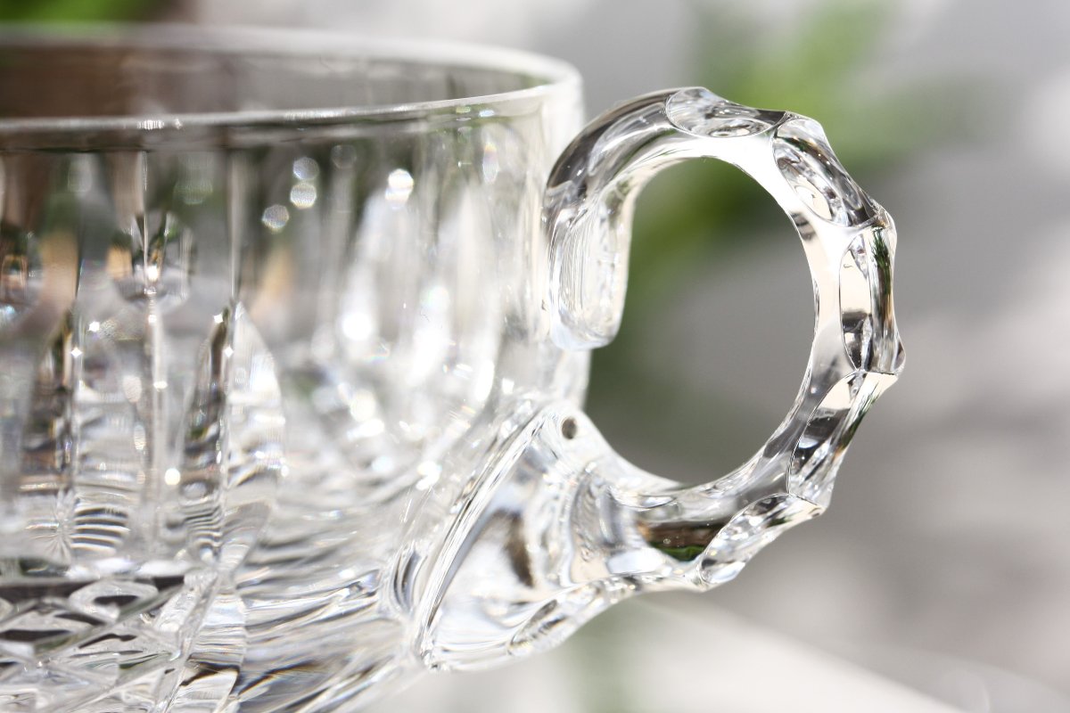 Set Of 2 Saint-louis Crystal Bowls, Tommy Model-photo-3