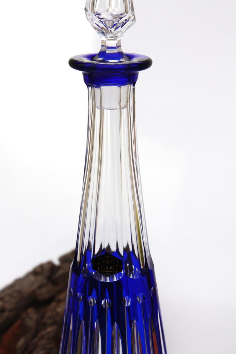 Carafe à vin en cristal de Saint Louis modèle Tommy-photo-3