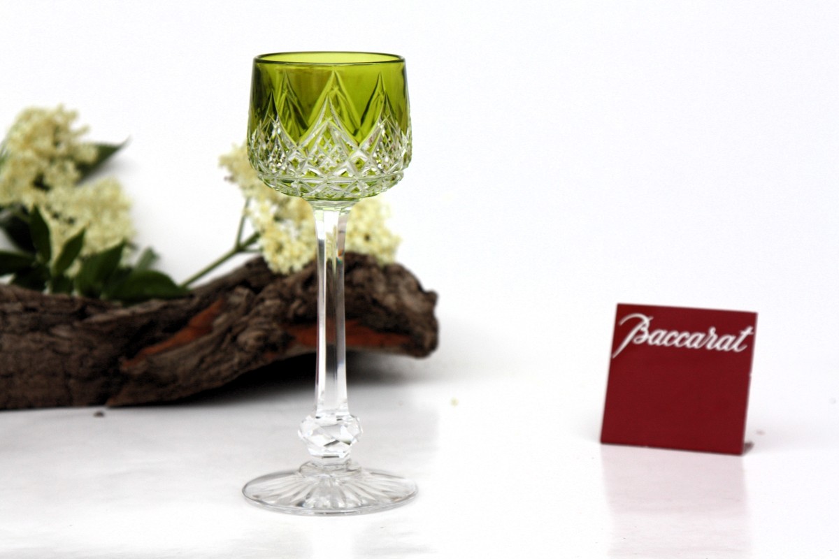 Verre à Vin Du Rhin En Cristal De Baccarat, Modèle Colbert